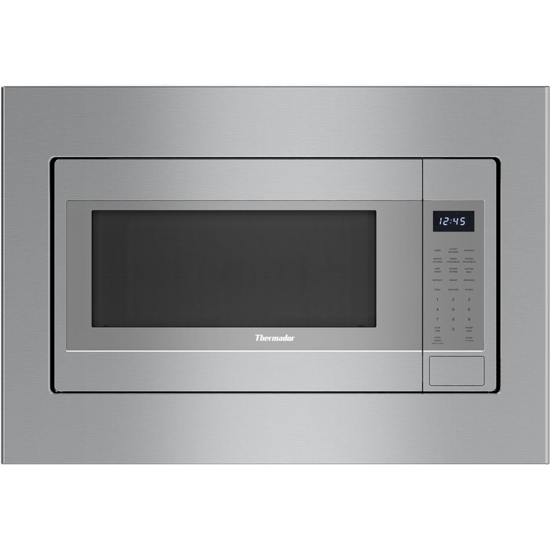Thermador MBCS Built-In Microwave 24” Left Side Opening Door, Stainless Steel