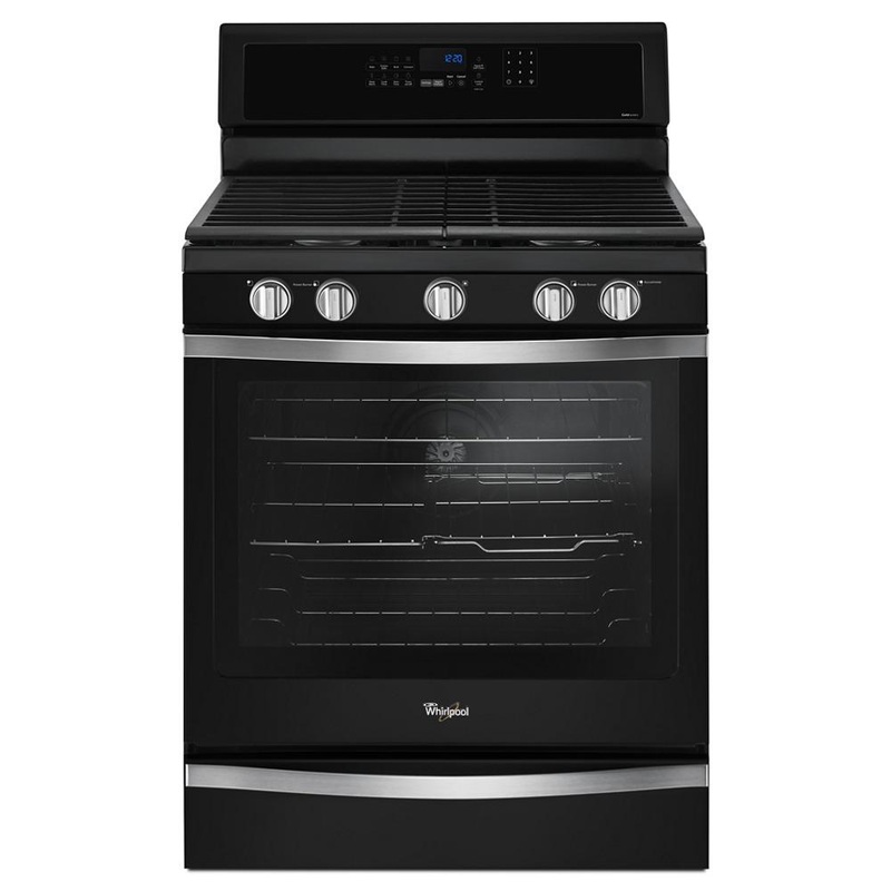 Whirlpool WFG745H0FE 5.8 Cu. Ft. Freestanding Gas Range with EZ-2-Lift Hinged Grates