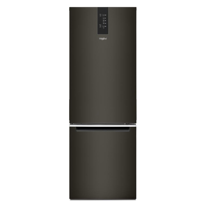 Whirlpool WRB543CMJV 24-inch Wide Garage- Ready Bottom-Freezer Refrigerator – 12.9 cu. ft.