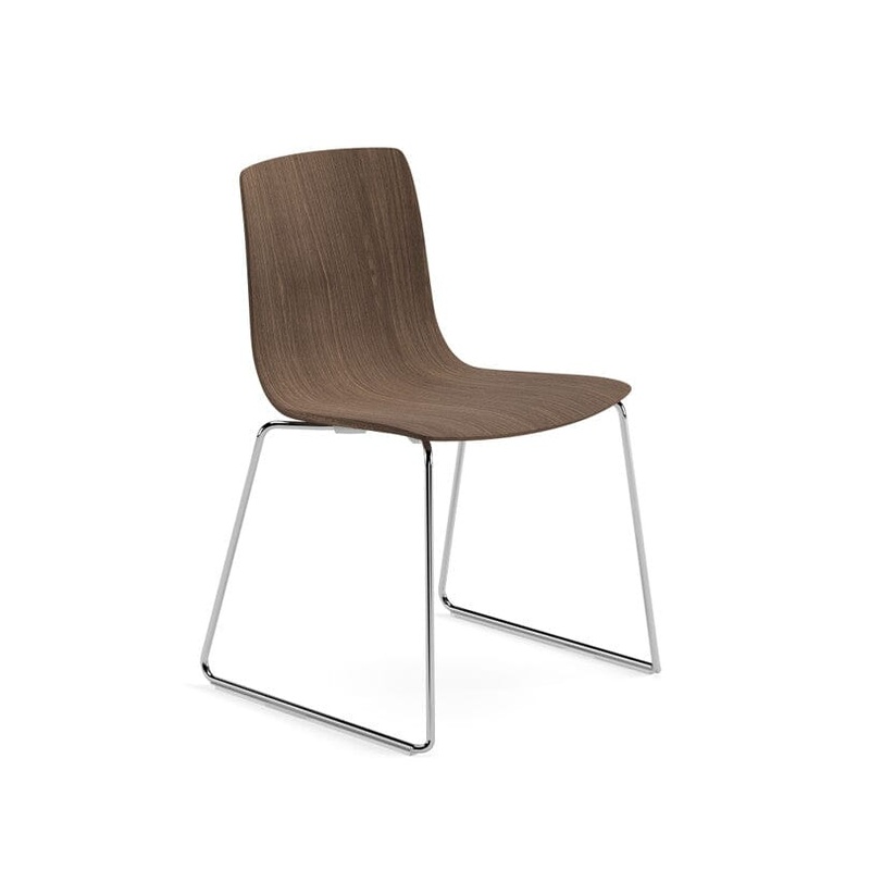 Aava 02 Sled Base Wood Chair