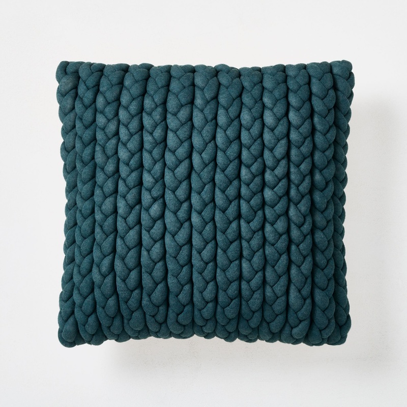Braided Jersey Pillow Cover 20×20