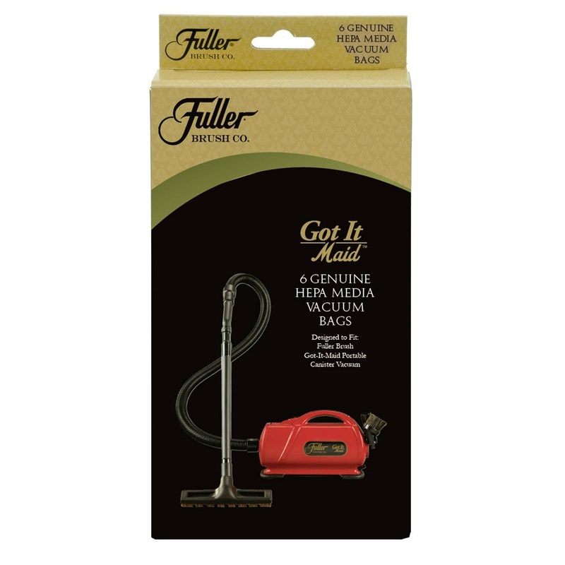 Fuller Brush HEPA Media Bags for Got It Maid Vacuum