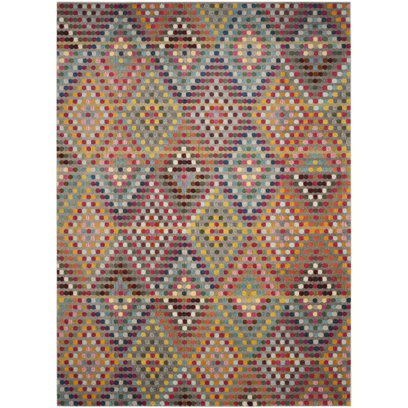 Geometric Multicolor Area Rug-8’x10′