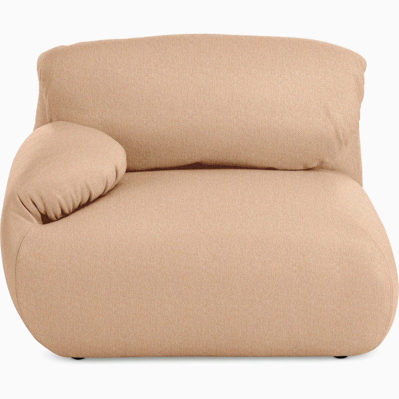Luva Modular Single Seat One Arm Sofa