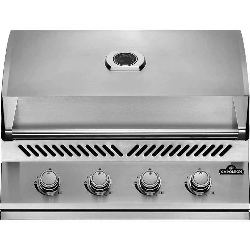 Napoleon Bbq BI32NSS Built-In 500 Series 32 Grill Head , Natural Gas, Stainless Steel