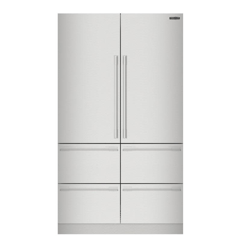 Signature Kitchen Suite SKSFD4826P 48-Inch Built-In French Door Refrigerator
