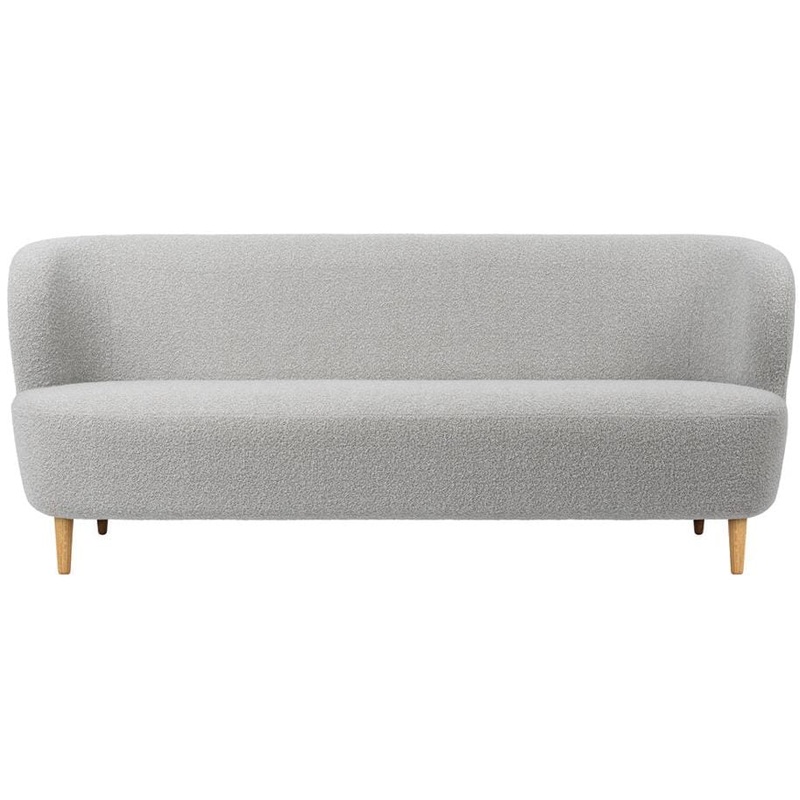Stay Sofa With Wooden Legs- Narrow