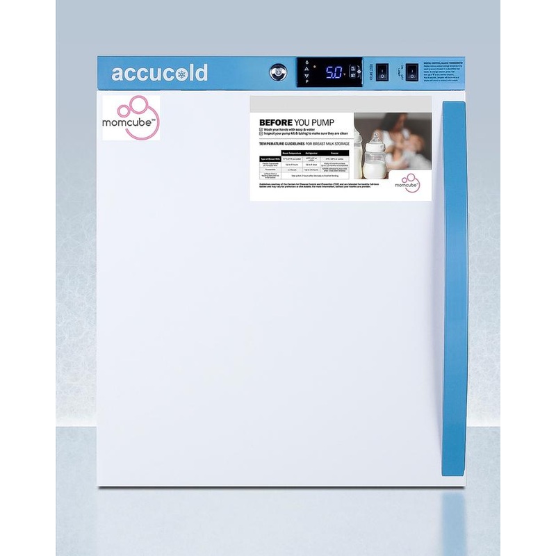 Summit ARS2MLMCLHD 1.9 Cu.Ft. Countertop Momcube Breast Milk Refrigerator