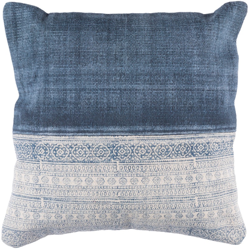 Byers 100% Cotton Abstract 20″ Throw Pillow Cover Birch Lane