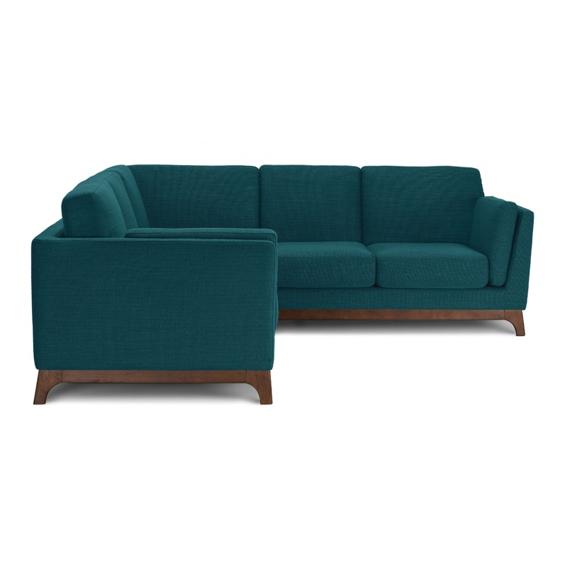 Ceni Lagoon Blue Corner Sectional