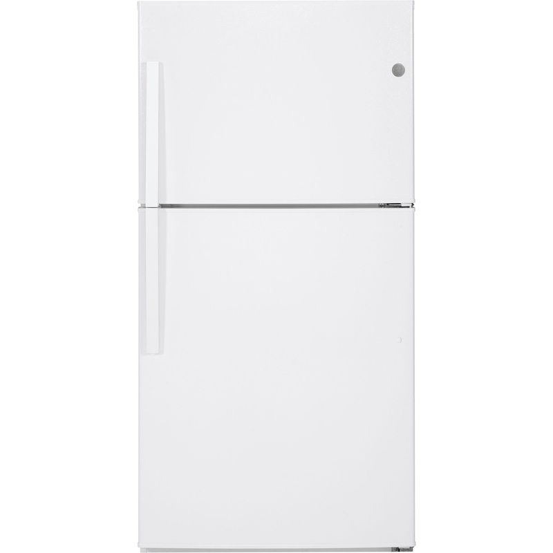 Ge Appliances GTE21GTHWW Ge Energy Star 21.1 Cu. Ft. Top-Freezer Refrigerator