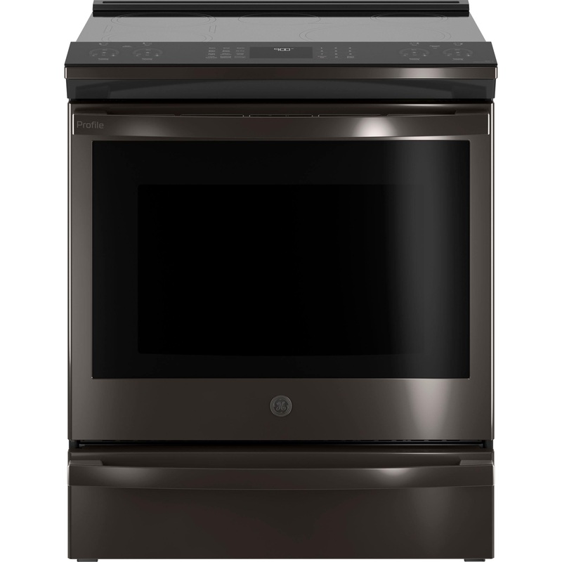 GE Profile 30″ Smart Slide-In Front-Control Induction and Convection Range with No Preheat Air Fry