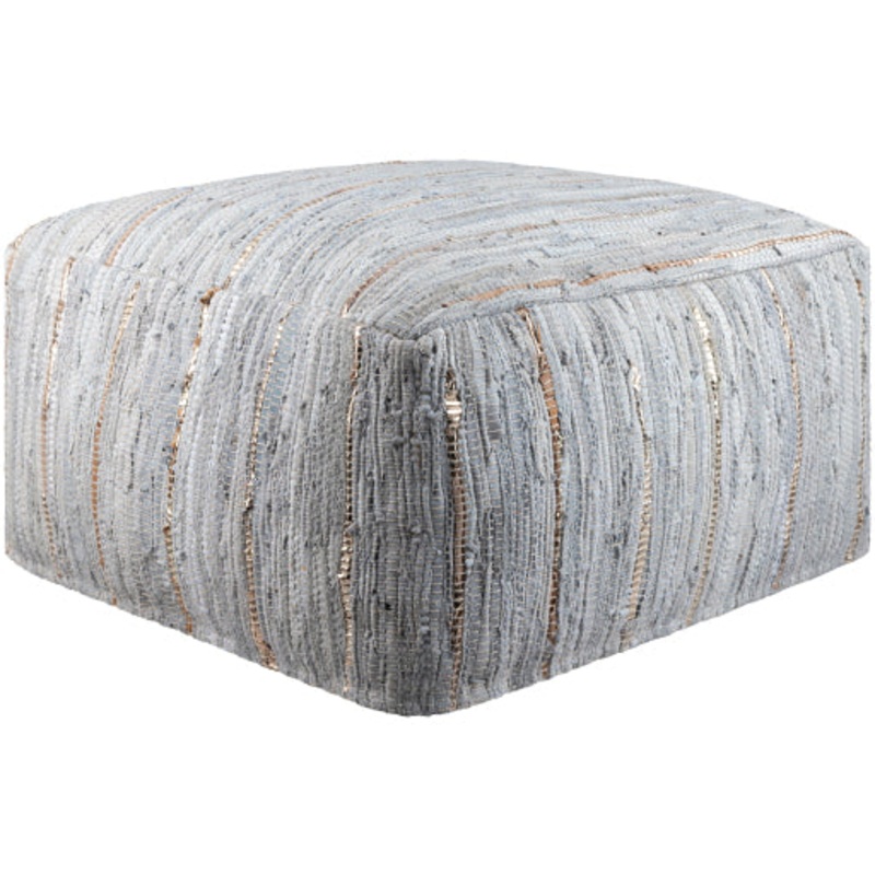 Rustic Woven 13H x 24W x 24D Pouf