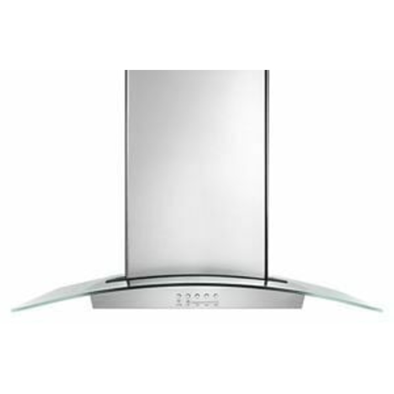 Amana WVI75UC6DS 36″ Modern Glass Island Mount Range Hood – Stainless Steel