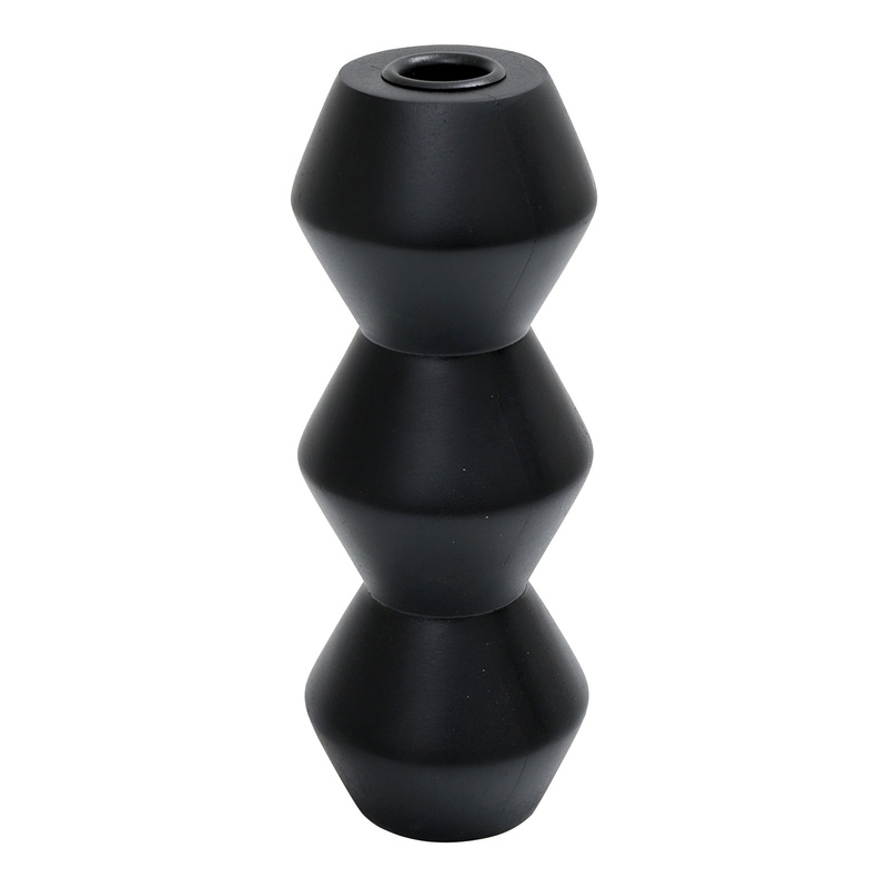 Brancusi-Inspired Tall & Short Rounded Candle Duo