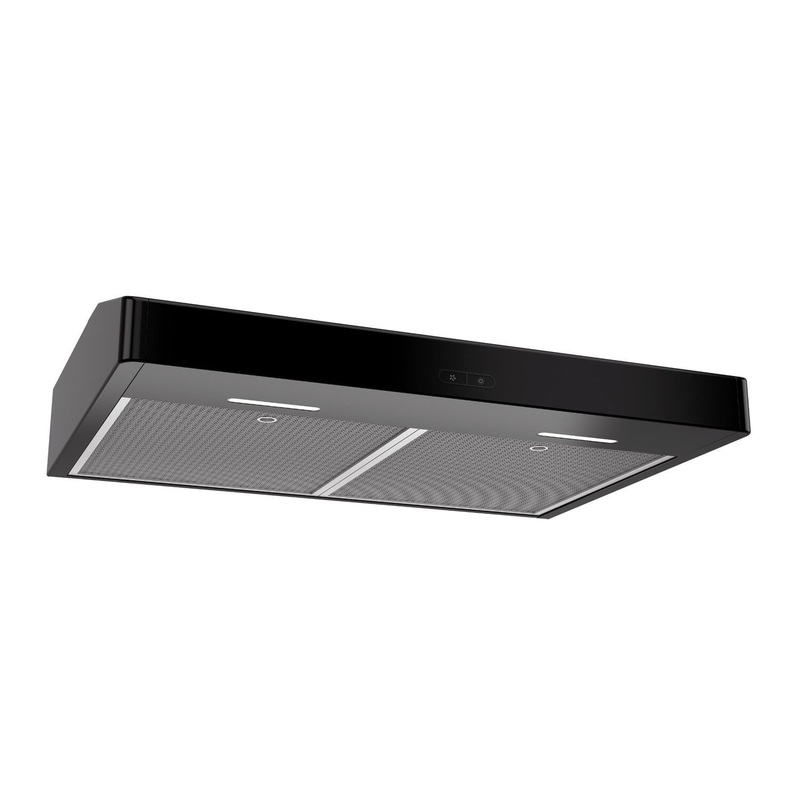 Broan TEN236BL Broan Elite 36-Inch Convertible Under-Cabinet Range Hood, Black