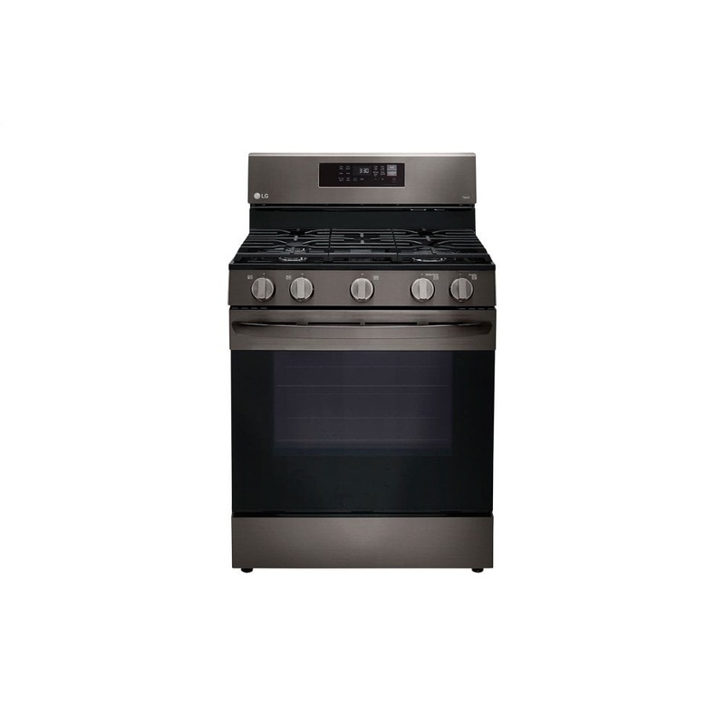 Lg LRGL5823D 5.8 Cu Ft. Smart Wi-Fi Enabled Fan Convection Gas Range With Air Fry & Easyclean