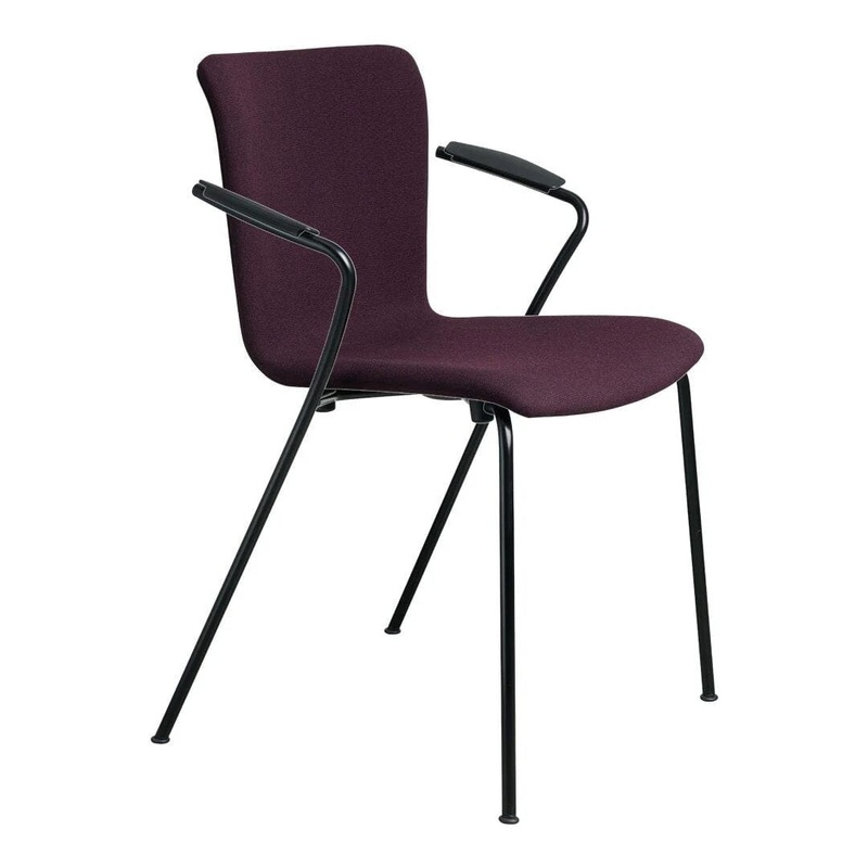 Vico Duo Stacking Chair with Welded Linking Device – Fully Upholstered