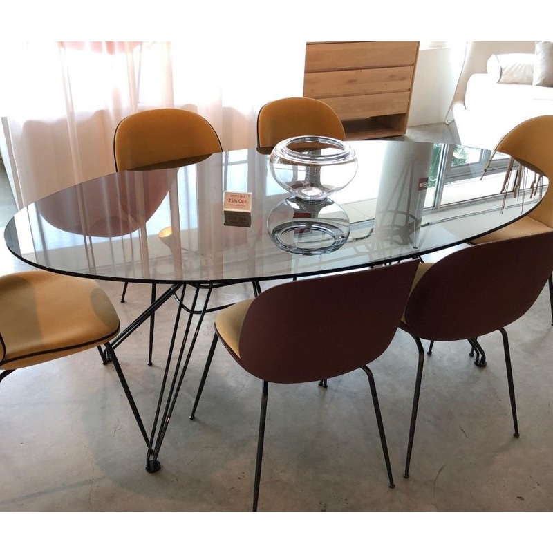 Bontempi Sander Elliptical Dining Table ***Floor Sample***