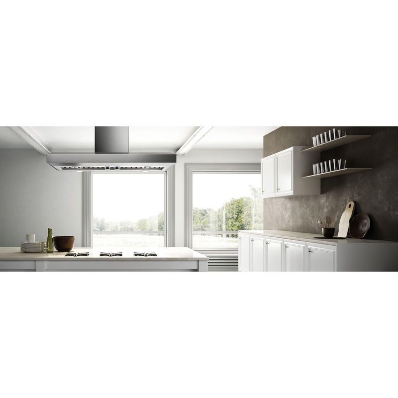 Elica EVI642S1 VAVANO IS Island Range Hood 42″ wide – 600CFM