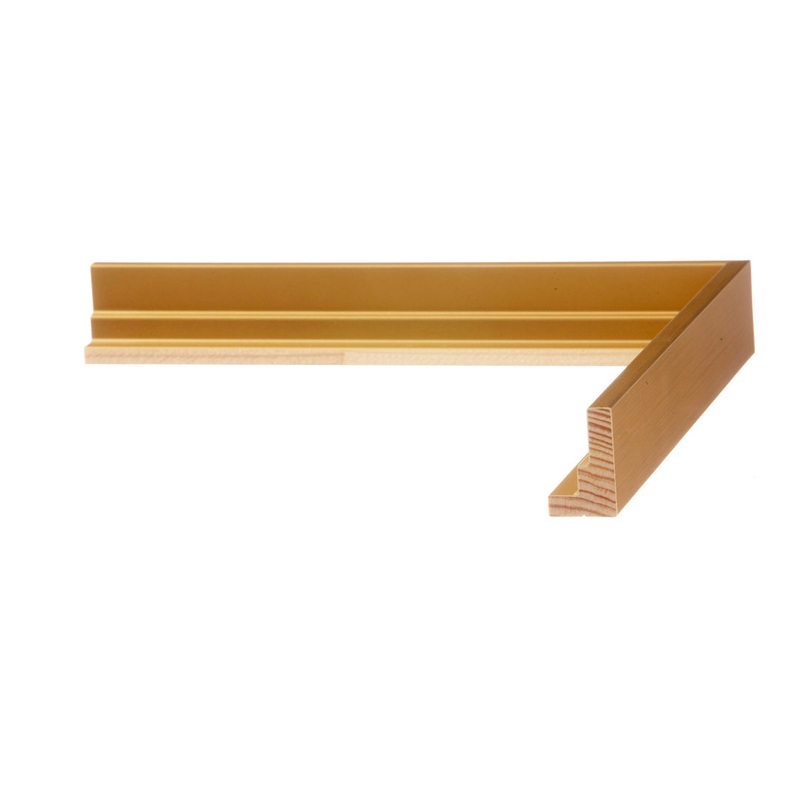 Emerald Fragment II by June Erica Vess – Wrapped Canvas Painting Wade Logan Size: 20″ H x 20″ W x 1.25″ D Mat Included: No, Format: Gold Floater Framed