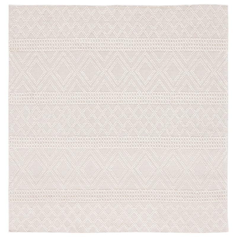 Hayhurst Hand Woven 60% Wool And 40% Cotton Solid Color Rug Dakota Fields Rug Size: Square 8′