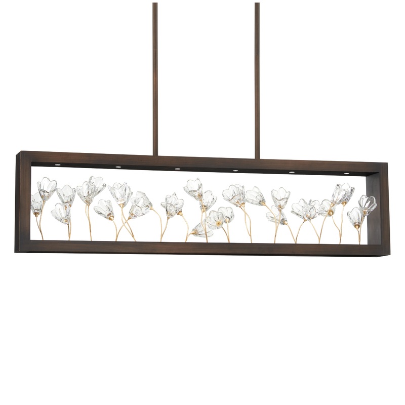 Maison Des Fleurs Linear Pendant Light