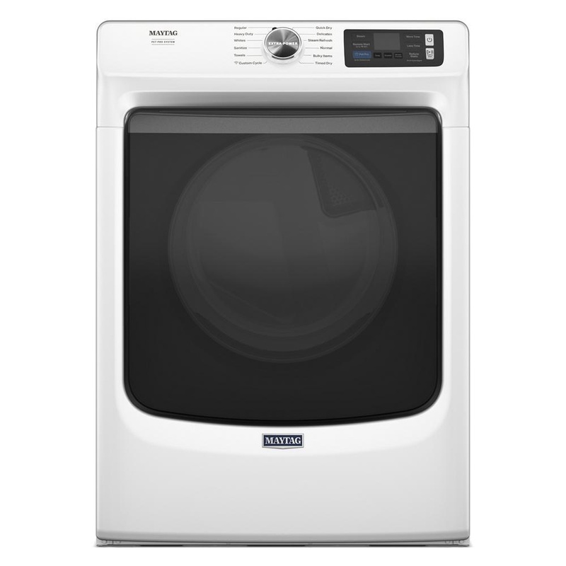 Maytag MGD7020RW Smart Pet Pro Front Load Gas Dryer – 7.4 Cu. Ft.
