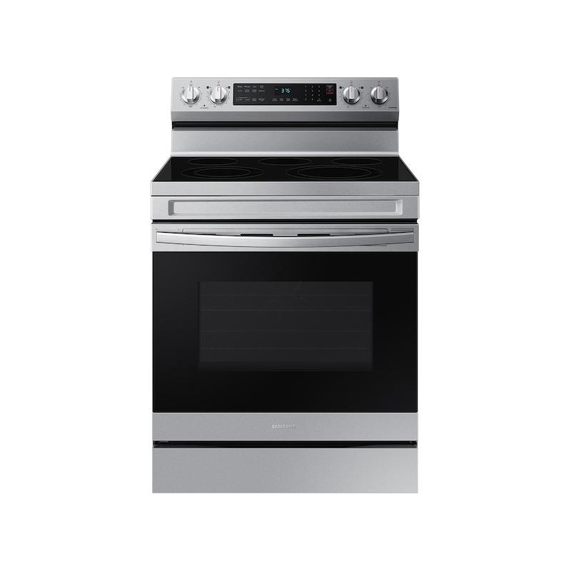 Samsung NE63D6511SR 6.3 cu. ft. Smart Freestanding ENERGY STAR Certified Electric Range with Air Fry in Stainless Steel