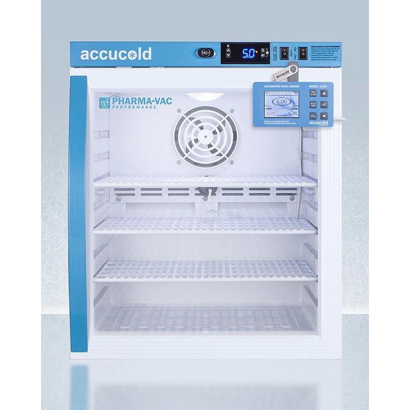 Summit ARG1PVDL2B 1 CU.FT. Compact Vaccine Refrigerator