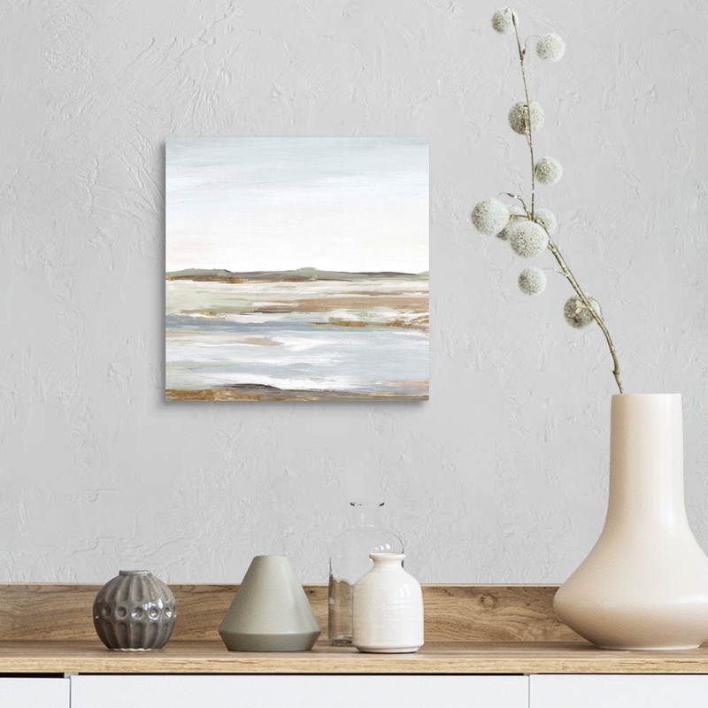 Vastness I by Eva Watts – Painting Print Wrought Studio Size: 12″ H x 12″ W x 1.25″ D Format: Wrapped Canvas