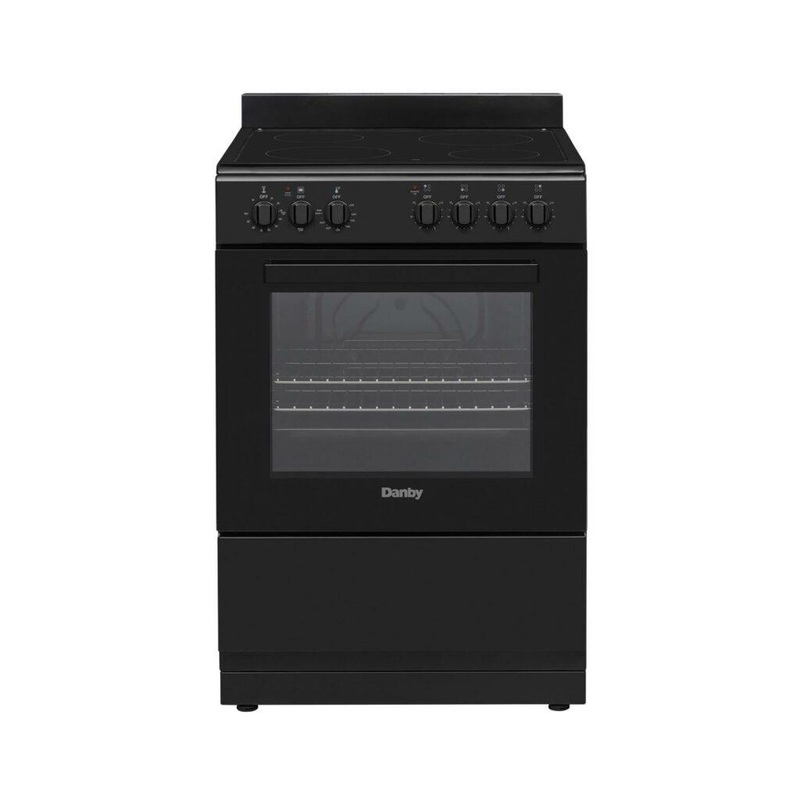DER24V1B Danby 24″ Wide Electric Range in Black