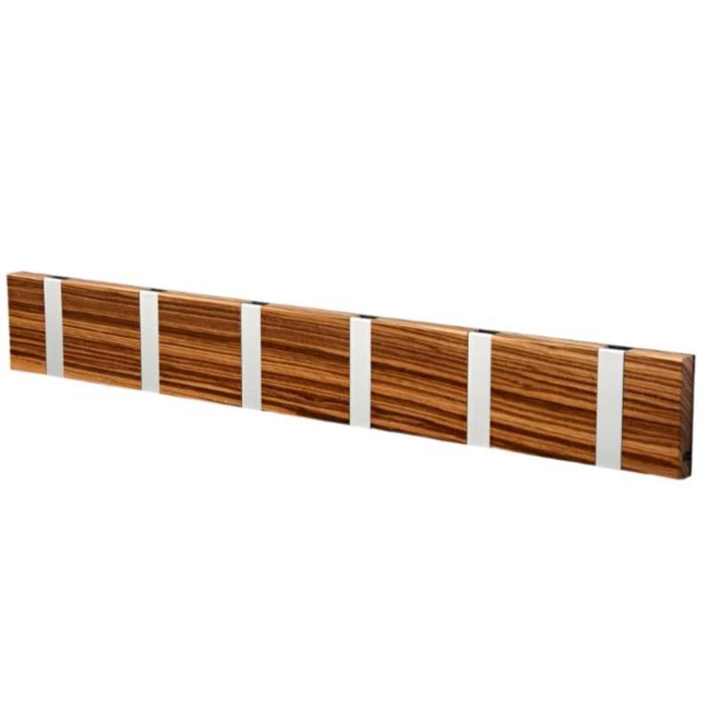Knax Horizontal **Zebra** Wood Coat Hook