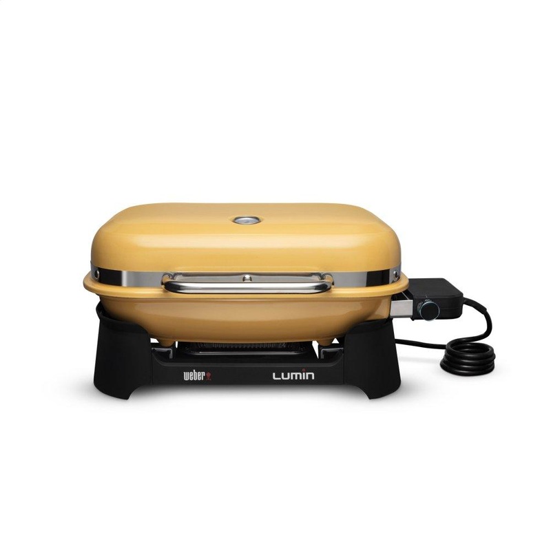 Weber 92280901 Lumin Electric Grill – Golden Yellow