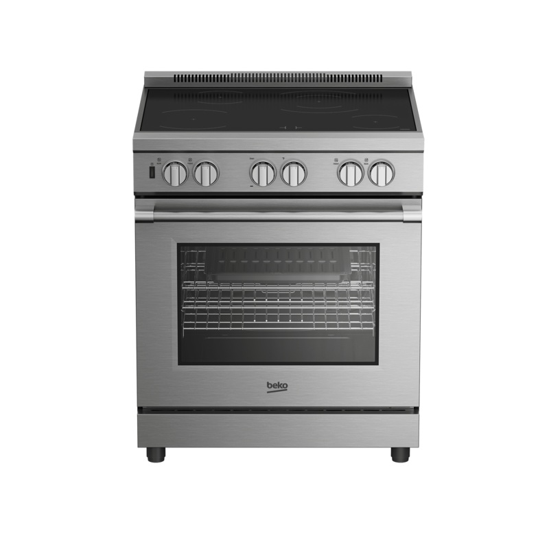 Beko PRIR34452SS 30″ Stainless Steel Pro-Style Induction Range