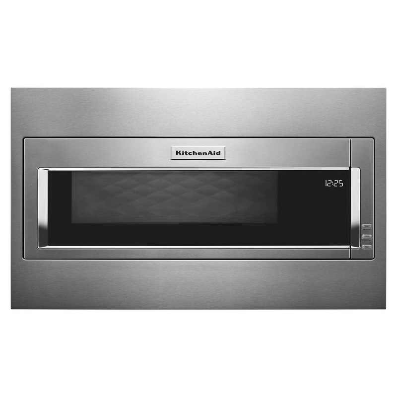 Kitchenaid KMBT5511KSS 1000 Watt Built-In Low Profile Microwave With Standard Trim Kit – Stainless Steel
