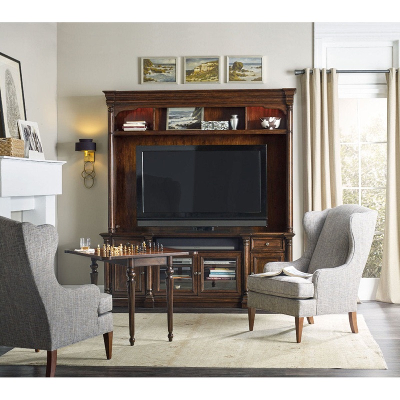 Leesburg Solid Wood TV Stand for TVs up to 88″ Hooker Furniture