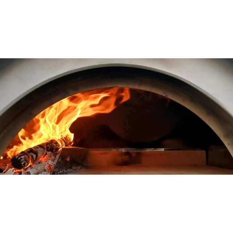 Xo Appliance XOPIZZA2FSCA Freestanding 28In X 20In Wood Fired Pizza Oven Carbona (Black)