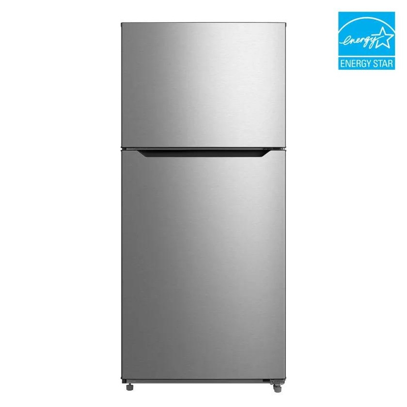 Element Appliance ERT14CSCS Element 14.2 Cu. Ft. Top Freezer Refrigerator – Stainless Steel