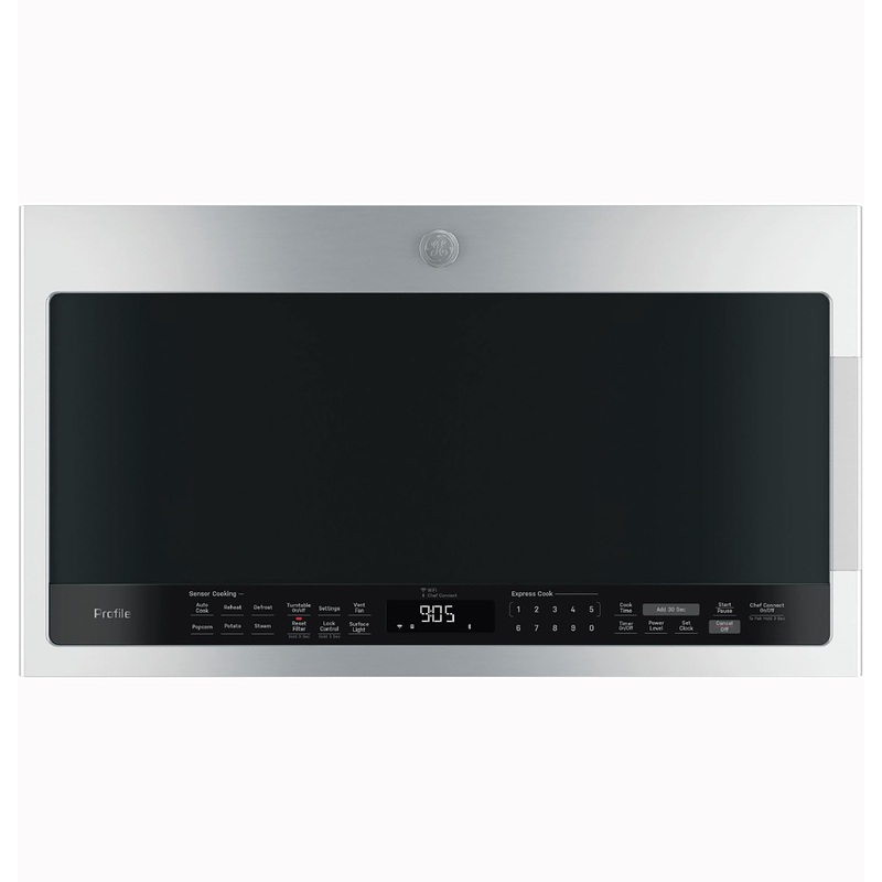 Ge Appliances PVM9005RYSS Ge Profile 2.1 Cu. Ft. Over-The-Range Sensor Microwave Oven