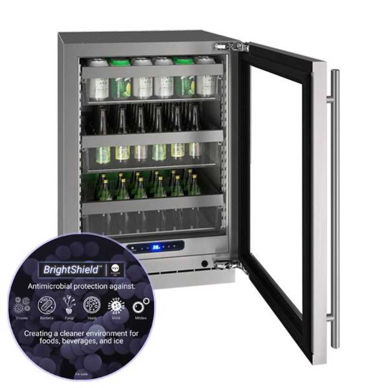 U-Line UHRE524SG81A Hre524 24″ Refrigerator With Stainless Frame Finish (115 V/60 Hz Volts /60 Hz Hz)