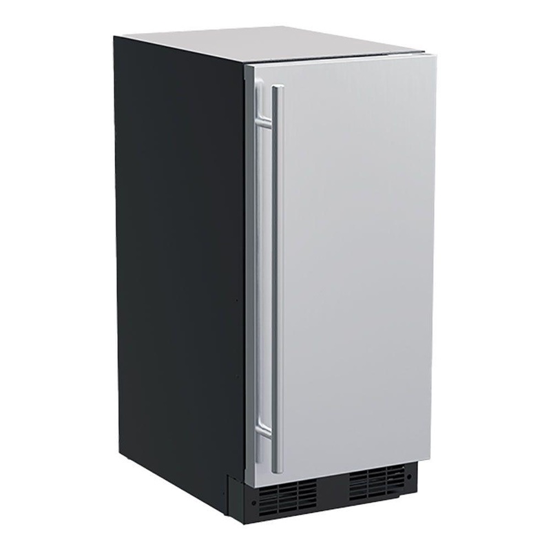 Marvel MLCP215SS01B 15-In Built-In Clear Ice Machine With Factory-Installed Pump With BrightshieldU2122 – No, Door Style – Stainless Steel