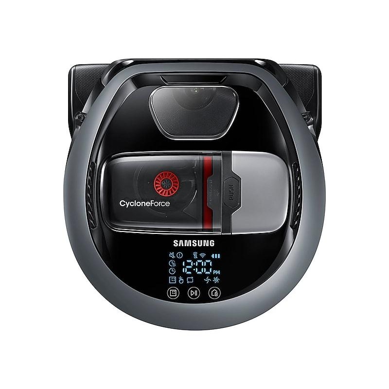 Samsung VR1AM7040WG POWERbot Smart Robot Vacuum with Visionary Mapping in Neutral Grey