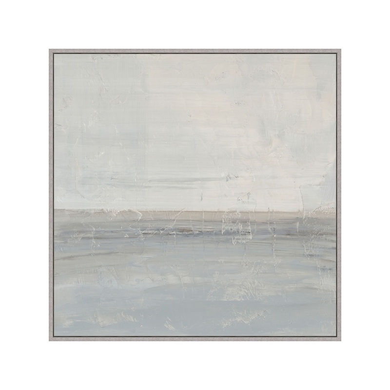 Solitude Horizon Framed Wall Art Print