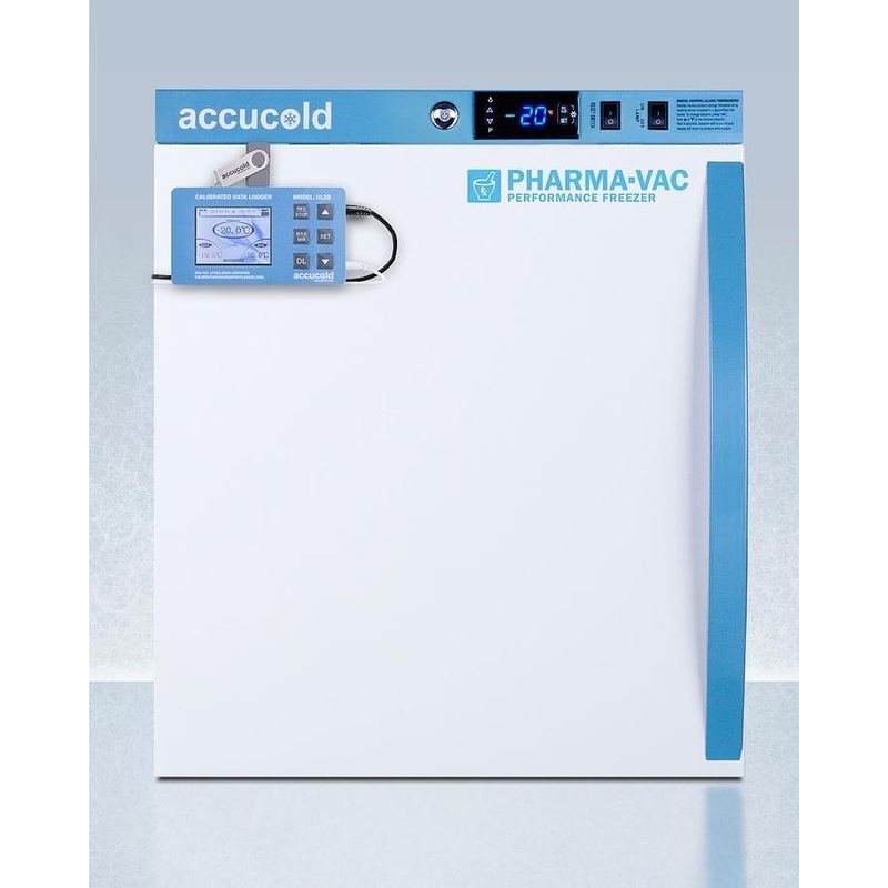 Summit AFZ1PVDL2BLHD 1.4 CU.FT. Vaccine Freezer