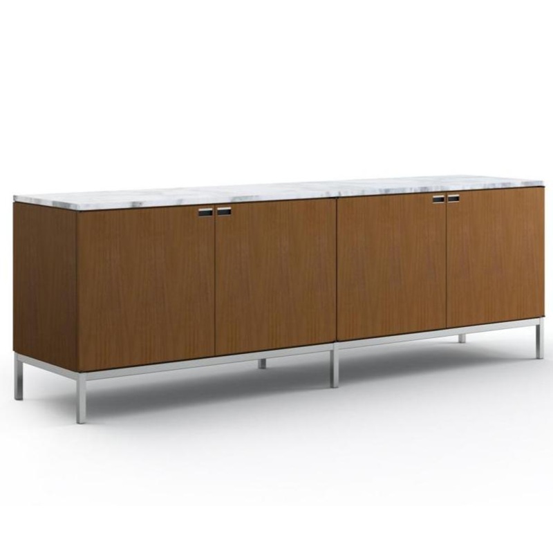 Florence Knoll Credenza – 4 Position with Cabinets
