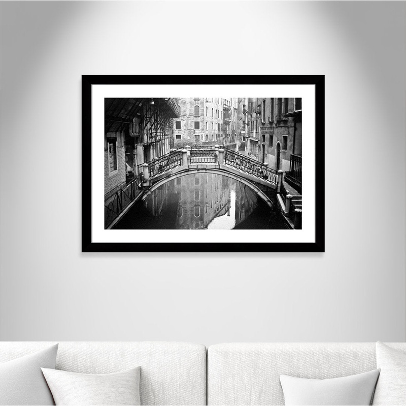Venice Italy’ Framed Photographic Print Fleur De Lis Living