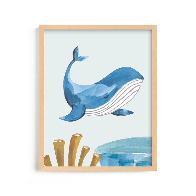 Minted Ocean Friends Wall Art by Teju Reval Print 1