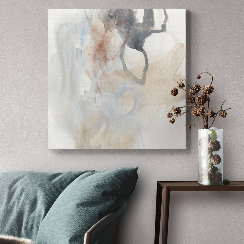 Supposition III’ – Wrapped Canvas Print Wrought Studio Size: 16″ H x 16″ W x 1″ D