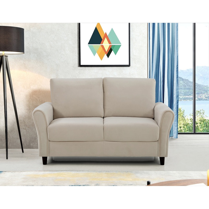 William Street Flared Arm Sofa House of Hampton Size: 33.46″ x 58.27″ x 30.32″ Fabric: Rose